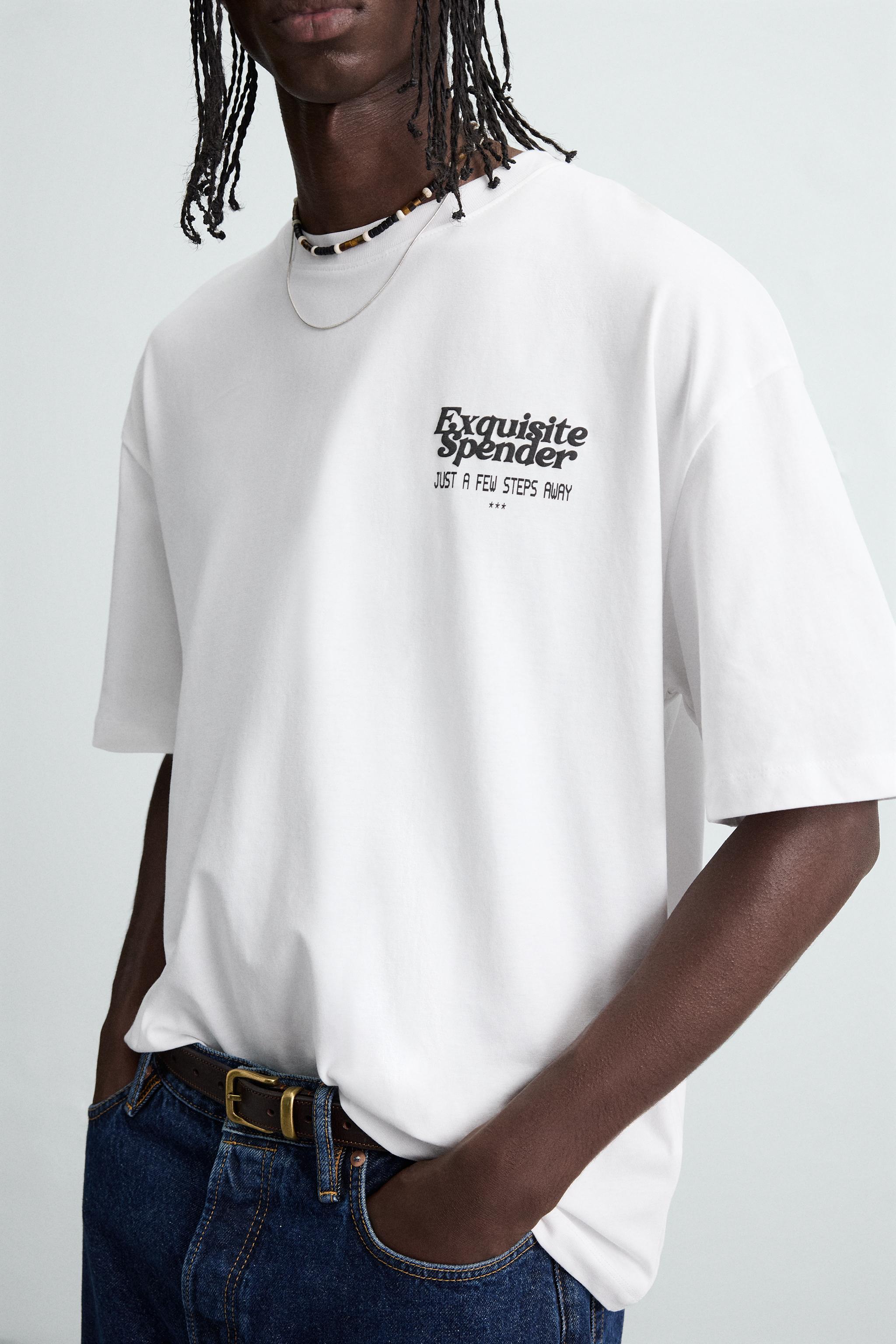 RAISED PRINT T-SHIRT